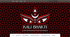 Desktop Screenshot of kalibhakti.com